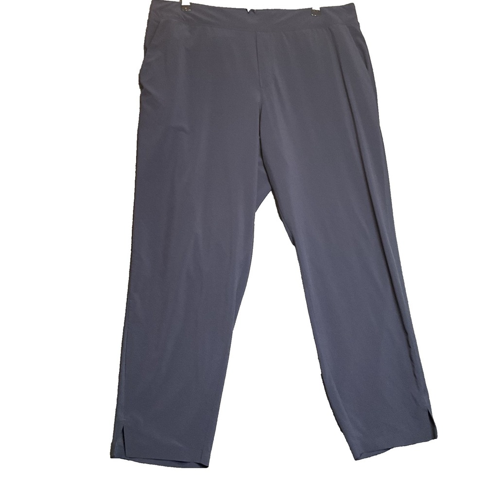 Athleta Brooklyn Ankle Pant Women's 40W Blue All Day Comfort Streetwear Pull On